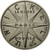 France, Medal, Nouvelle Calédonie, Société Le Nickel, 1961, Simon, MS(64)