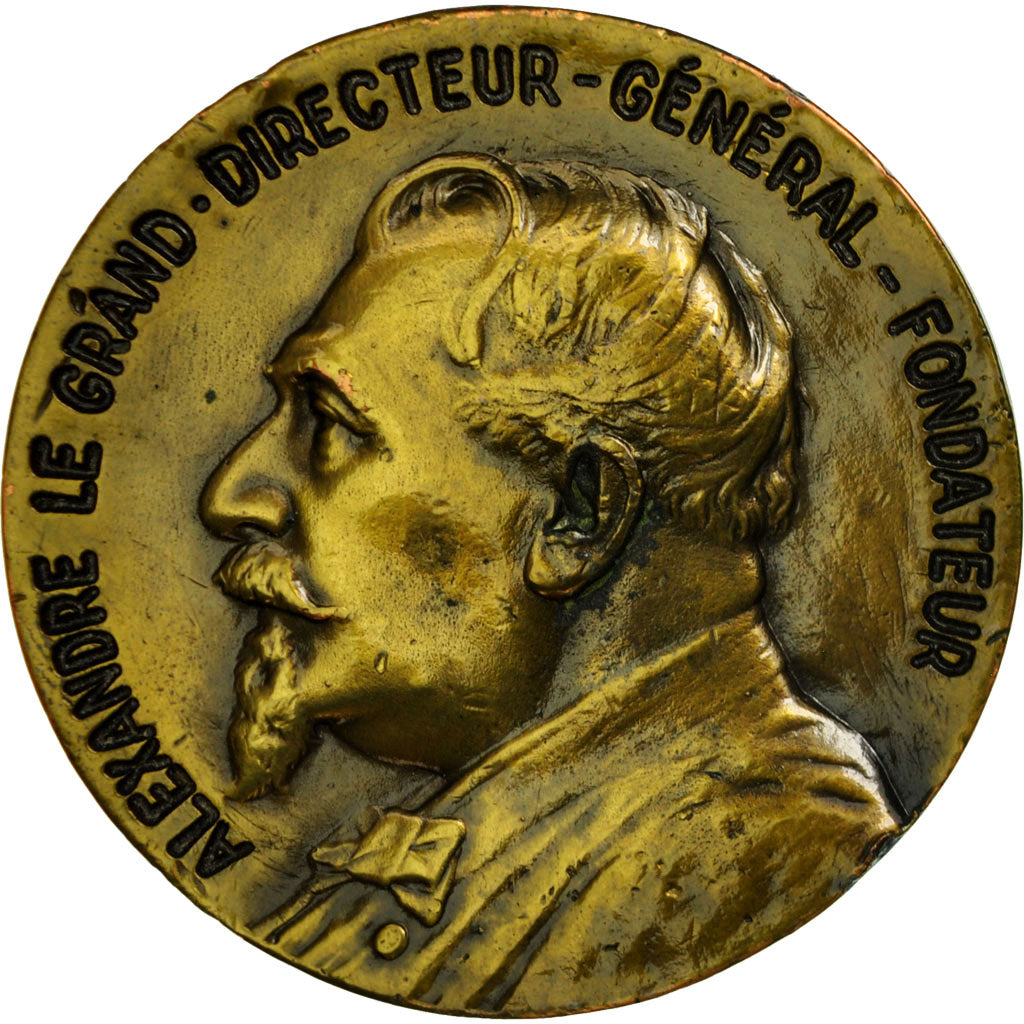 France, Médaille, Distillerie de la Bénédictine, Abbaye de Fécamp, 1969