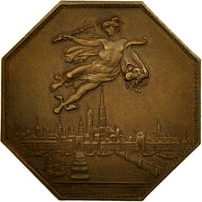 France, Token, Chambre de Commerce de Normandie, Lecomte, AU(55-58), Bronze