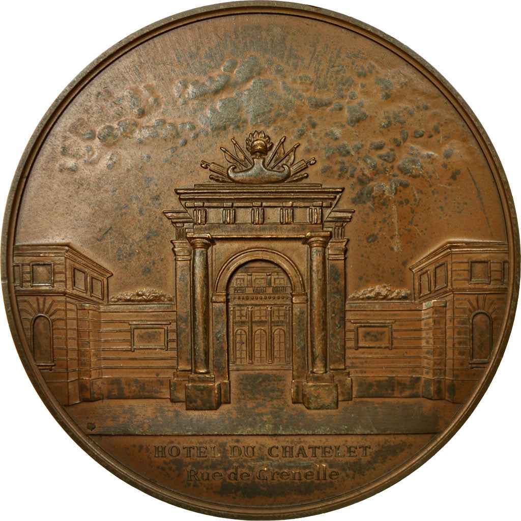 Frankreich, Medaille, Ministère des Affaires sociales et de l'Emploi, Hotel du