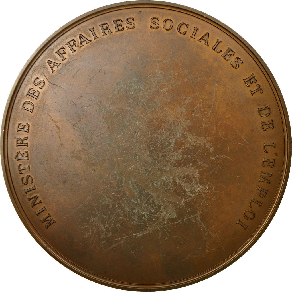 Frankreich, Medaille, Ministère des Affaires sociales et de l'Emploi, Hotel du