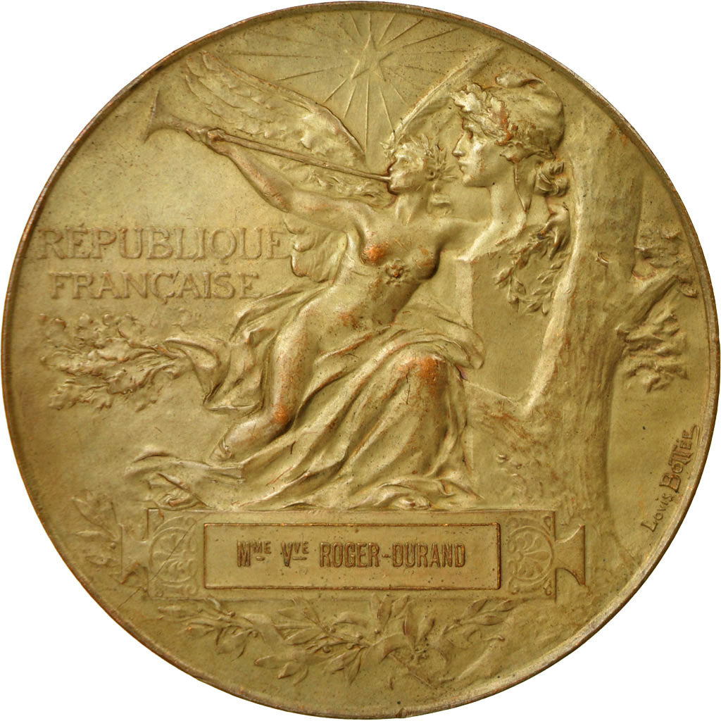 France, Médaille, Exposition Universelle PARIS, 1889, Bottée, TTB, Bronze