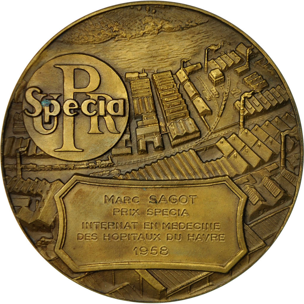 France, Médaille, Prix Specia, Internat en Médecine des Hôpitaux du Havre
