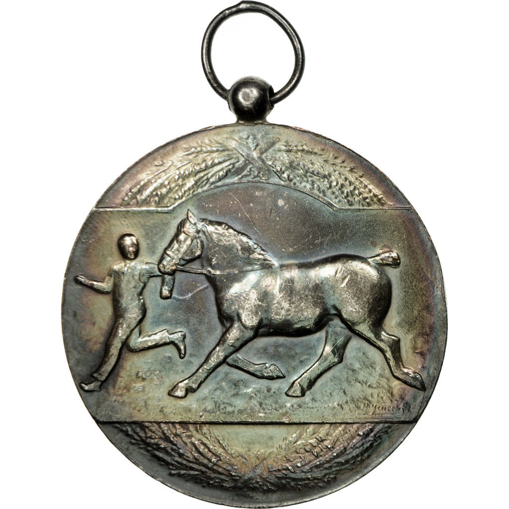 Belgium, Medal, Wynkel St Kruis, 1927, MS(60-62), Silvered bronze
