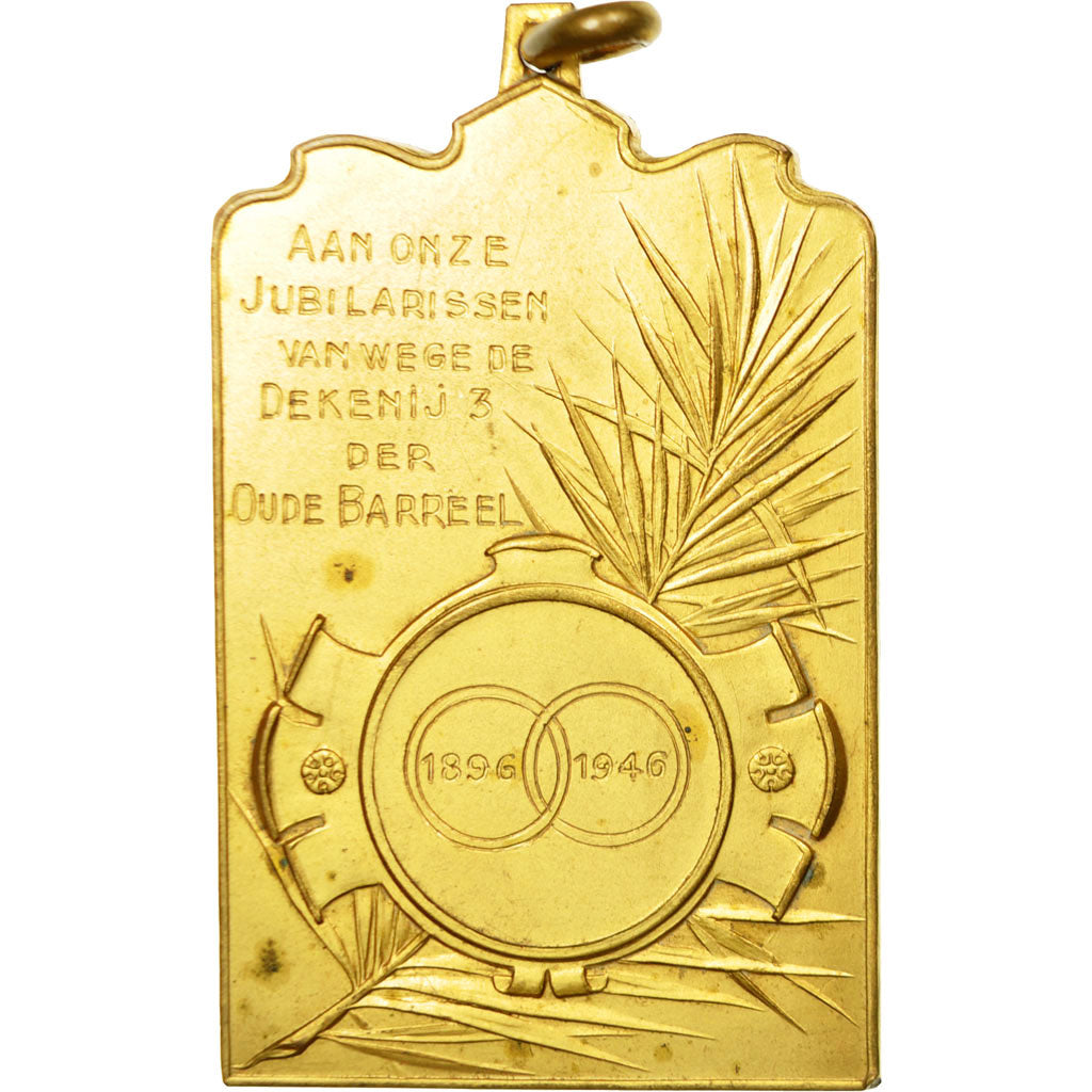Belgique, Médaille, Aan Onze Jubilarissen Van Wege de Dekenij 3 der Oude