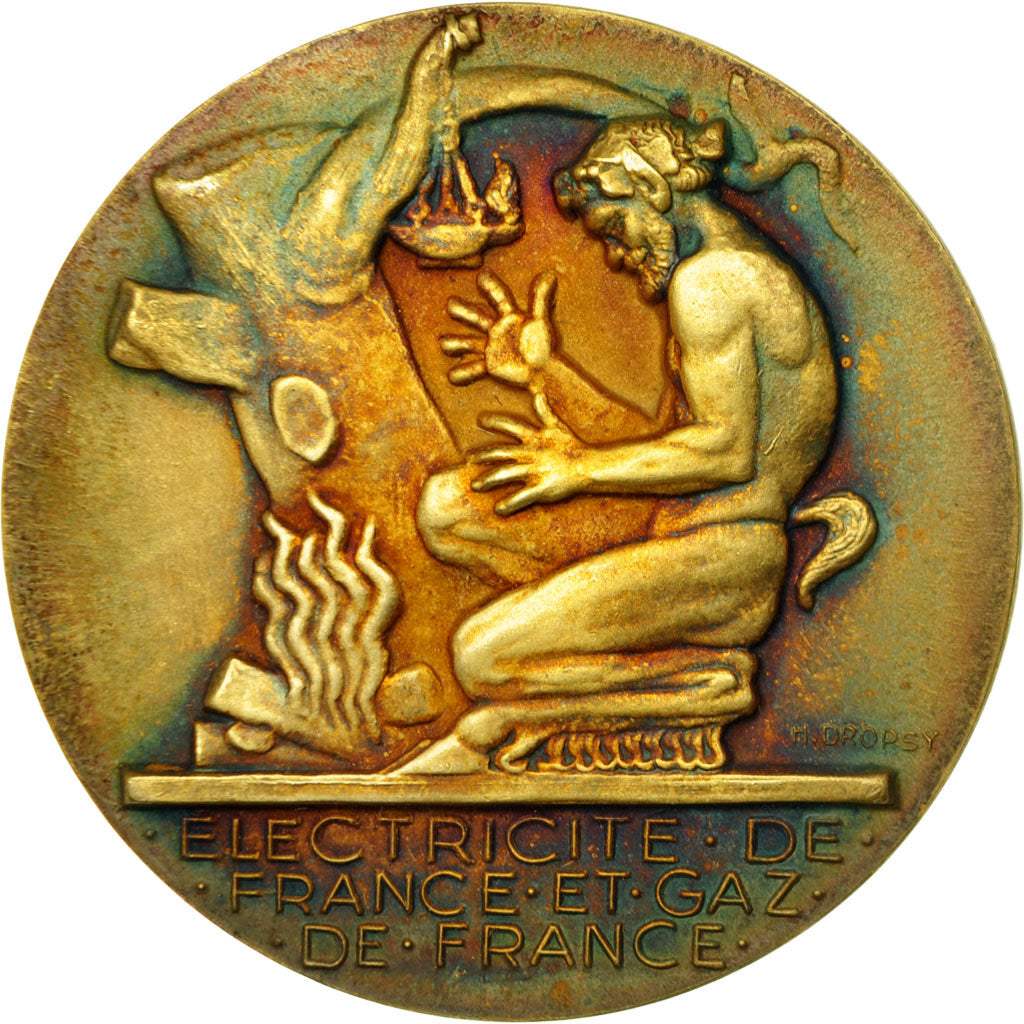 Francja, Medal, Électricité de France et gaz de France, Dropsy, MS(60-62)