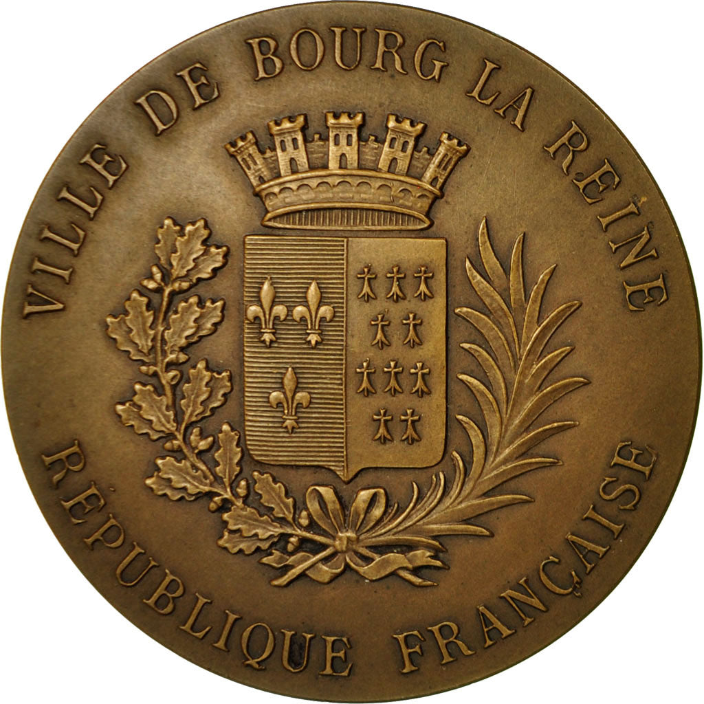 Frankrijk, Medaille, Exposition d'Horticulture, Ville de Bourg la Reine, 1905
