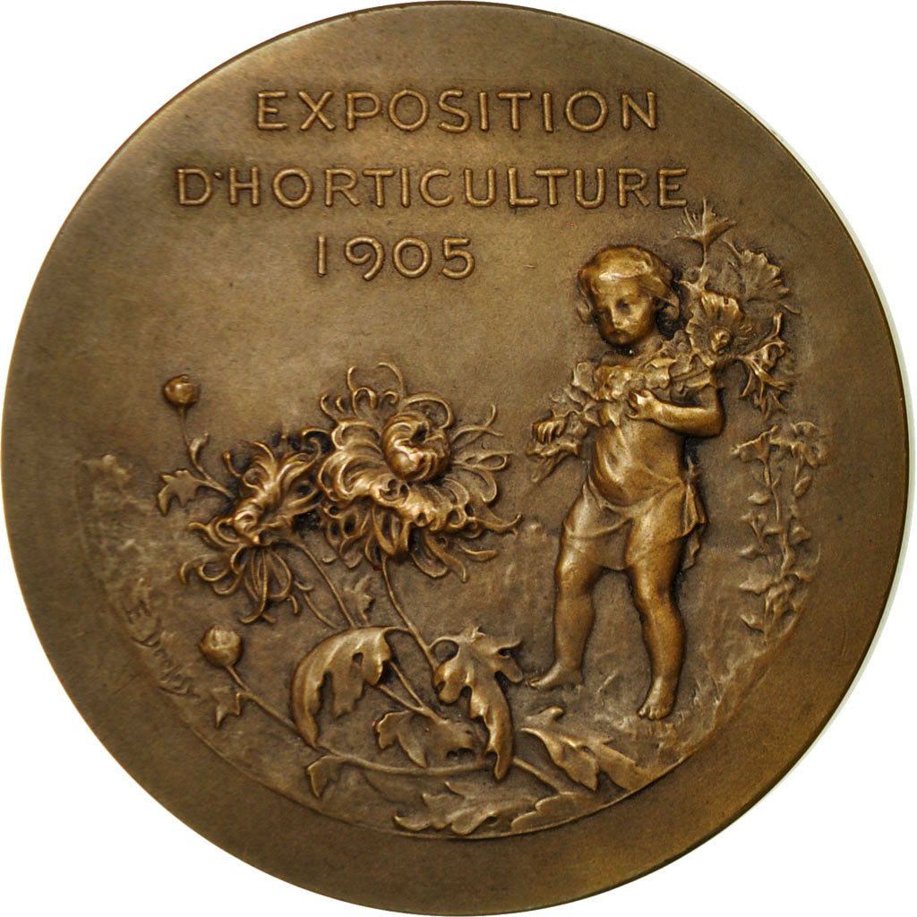 Frankrijk, Medaille, Exposition d'Horticulture, Ville de Bourg la Reine, 1905