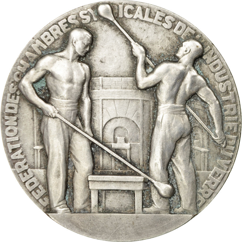 Francja, Medal, Fédération des Chambres Syndicales d'Industrie du Verre, 1949