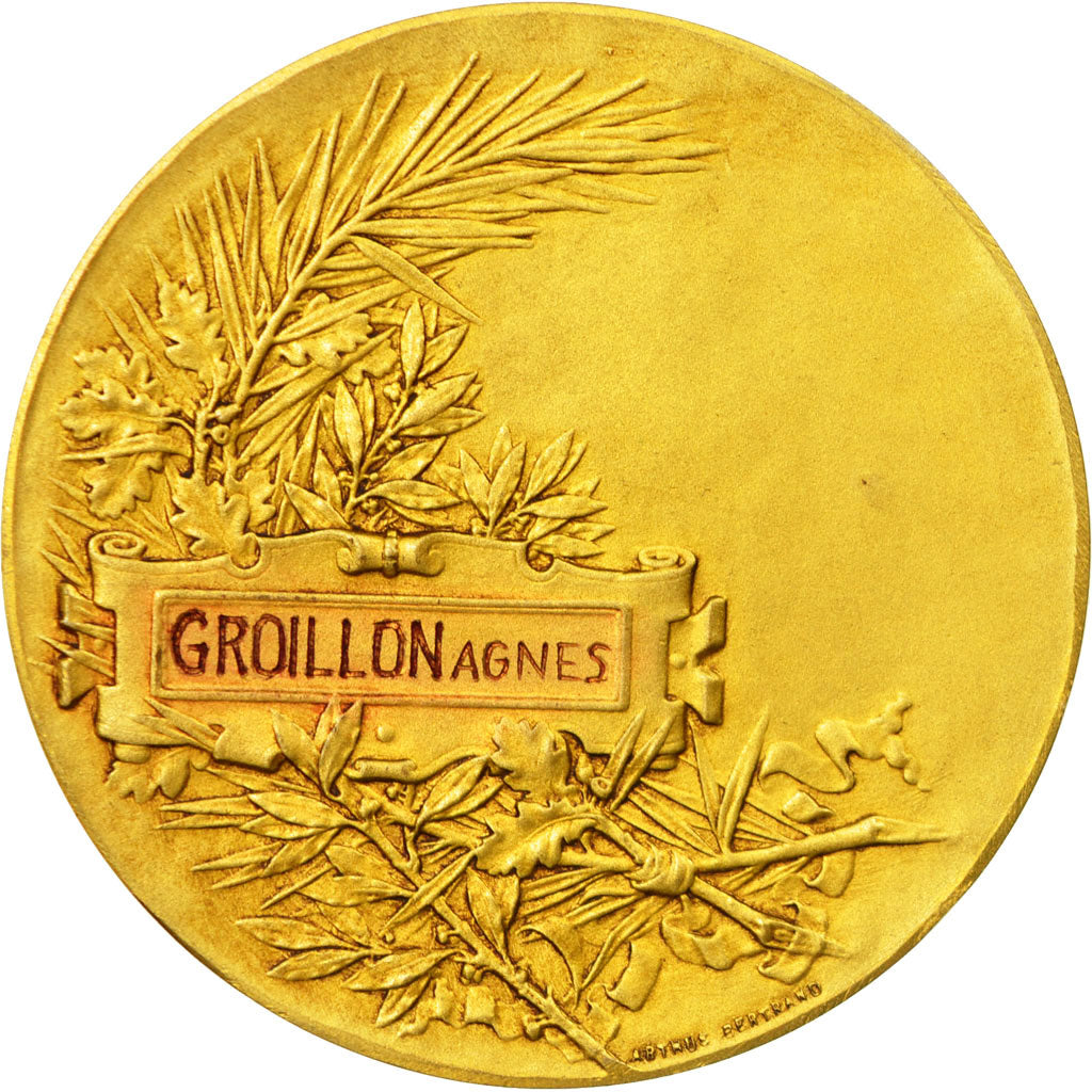 France, Medal, Fédération des Amicales Catholiques de Tourcoing, Arthus