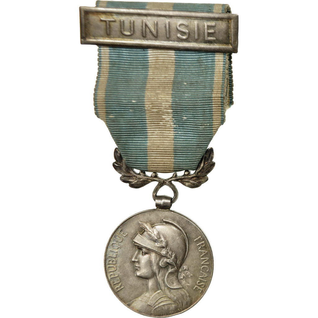 France, Médaille Coloniale, Tunisie, Médaille, Très bon état, Lemaire