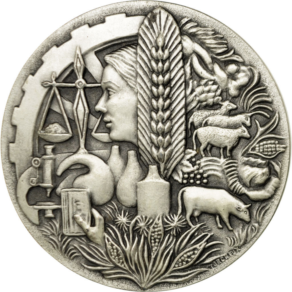Francia, medaglia, Association Nationale des Industries Agro-alimentaires, 1993