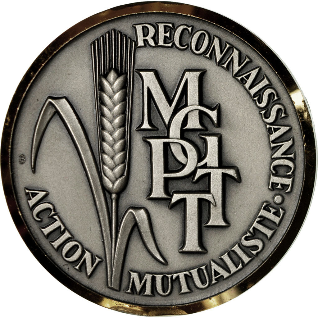 France, Medal, Mutuelle Générale des P.T.T, 1982, J. Balme, AU(50-53), Bronze