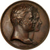 France, Medal, Duc et Duchesse de Berry, Naissance du Duc de Bordeaux, 1820