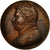 France, Medal, Mort du Duc de Berry, 1820, Caqué, EF(40-45), Copper