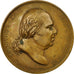 France, Medal, Louis XVIII, Constance du Roi pendant les Cents-Jours, 1815