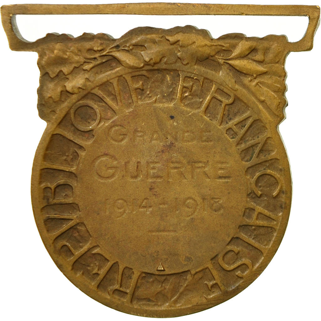 Frankreich, Grande Guerre, Medaille, 1914-1918, Very Good Quality, Morlon