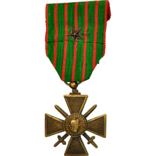 Francja, Croix de Guerre, Une Etoile, Medal, 1914-1918, Doskonała jakość