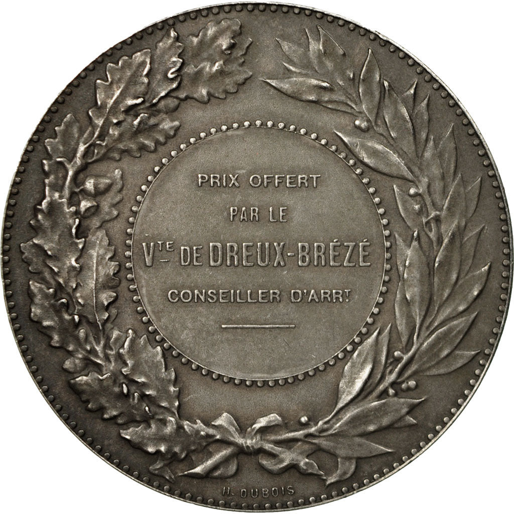 France, Médaille, Société de Tir de Sille le Guillaume, Degeorge, SUP, Argent