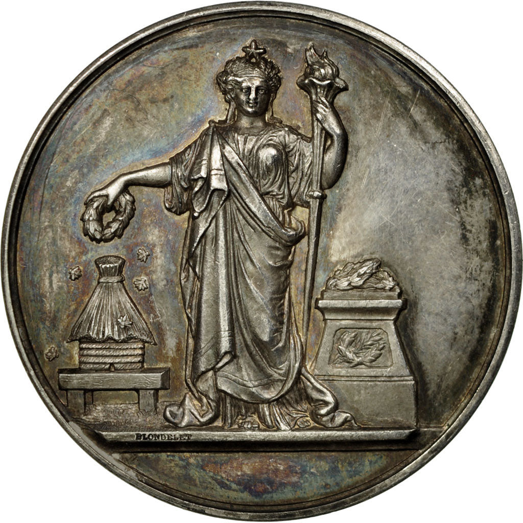 France, Médaille, Société d'Horticulture de l'Aube, Blondelet, SUP+, Argent