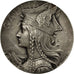 France, Medal, Gallia, F.G.S.P.F, Auxerre, 1930, Morlon, AU(55-58), Silvered