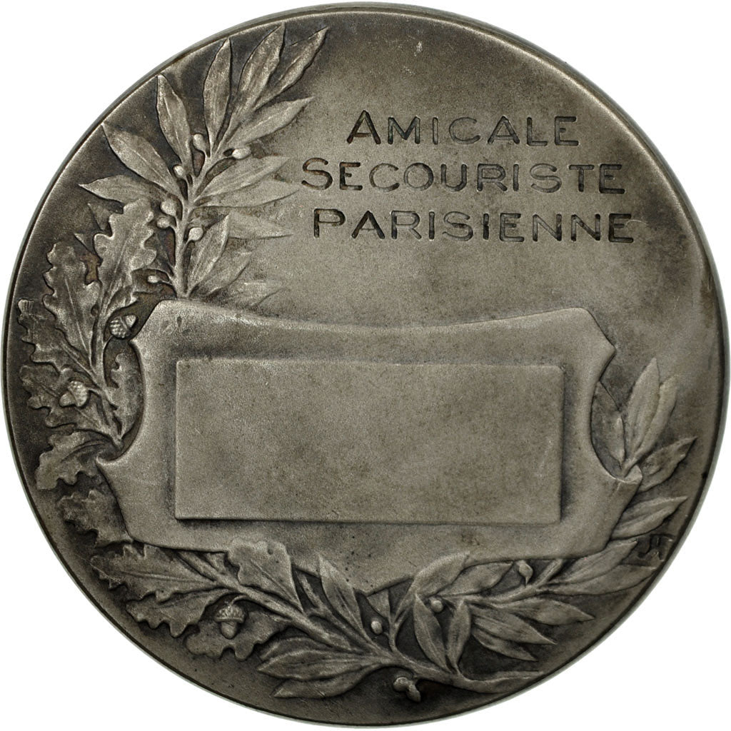 France, Médaille, Art Nouveau, Amicale Secouriste Parisienne, Rasumny, SUP