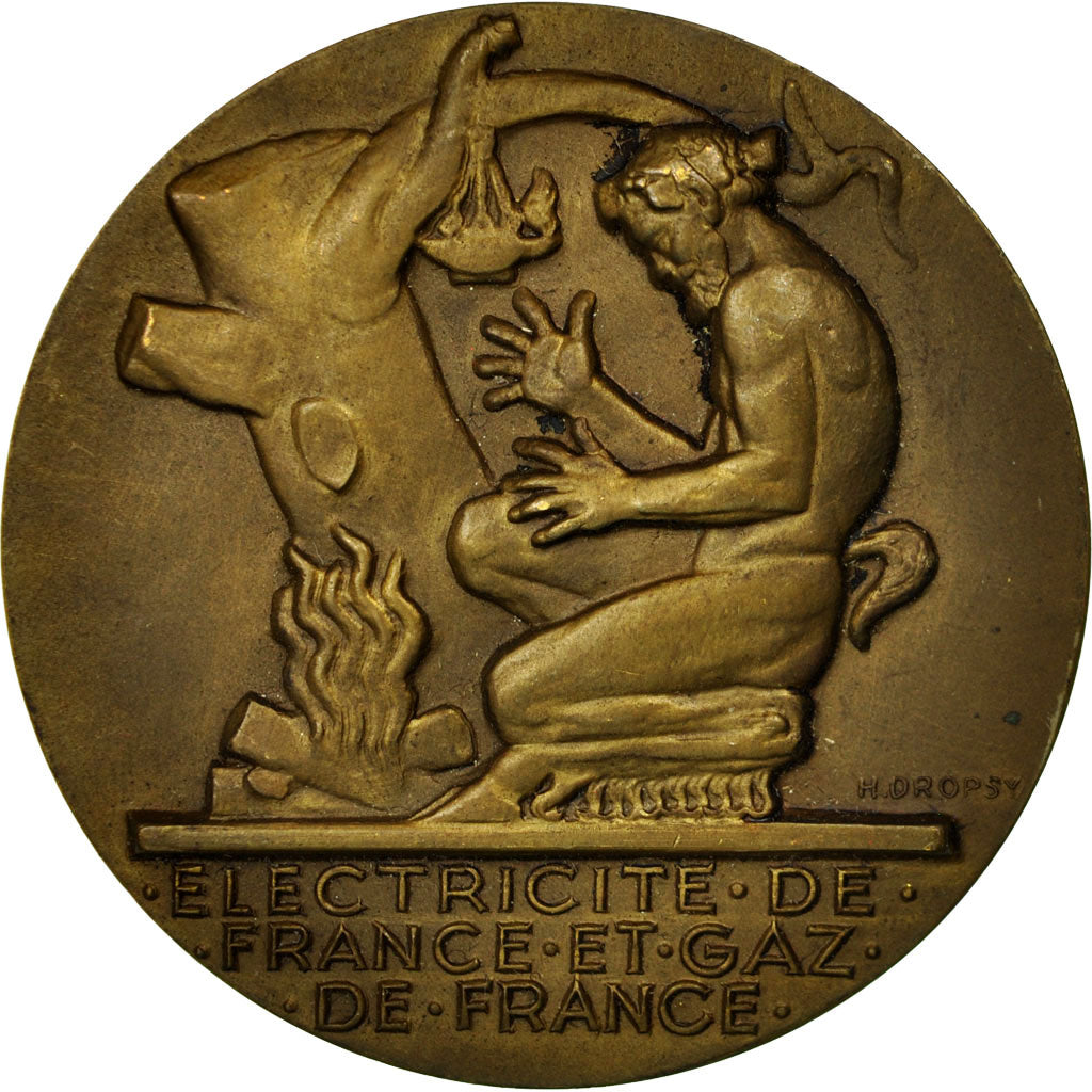 Francja, Medal, Électricité de France et gaz de France, Dropsy, MS(60-62)