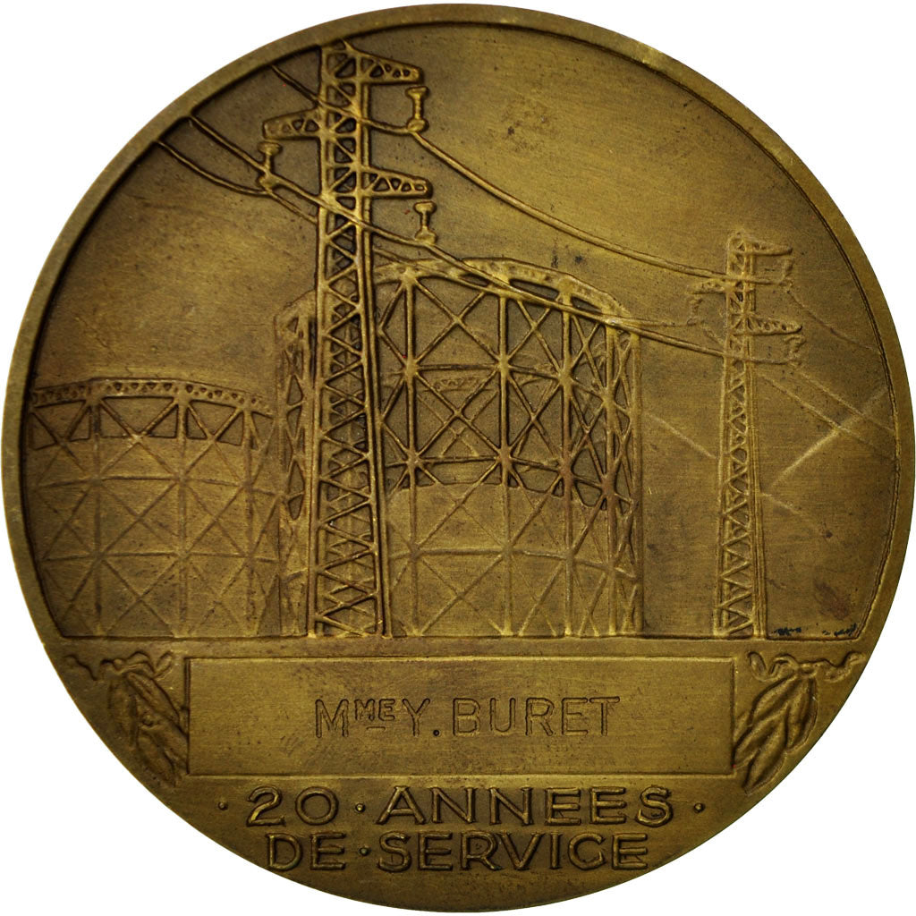 Francja, Medal, Électricité de France et gaz de France, Dropsy, MS(60-62)