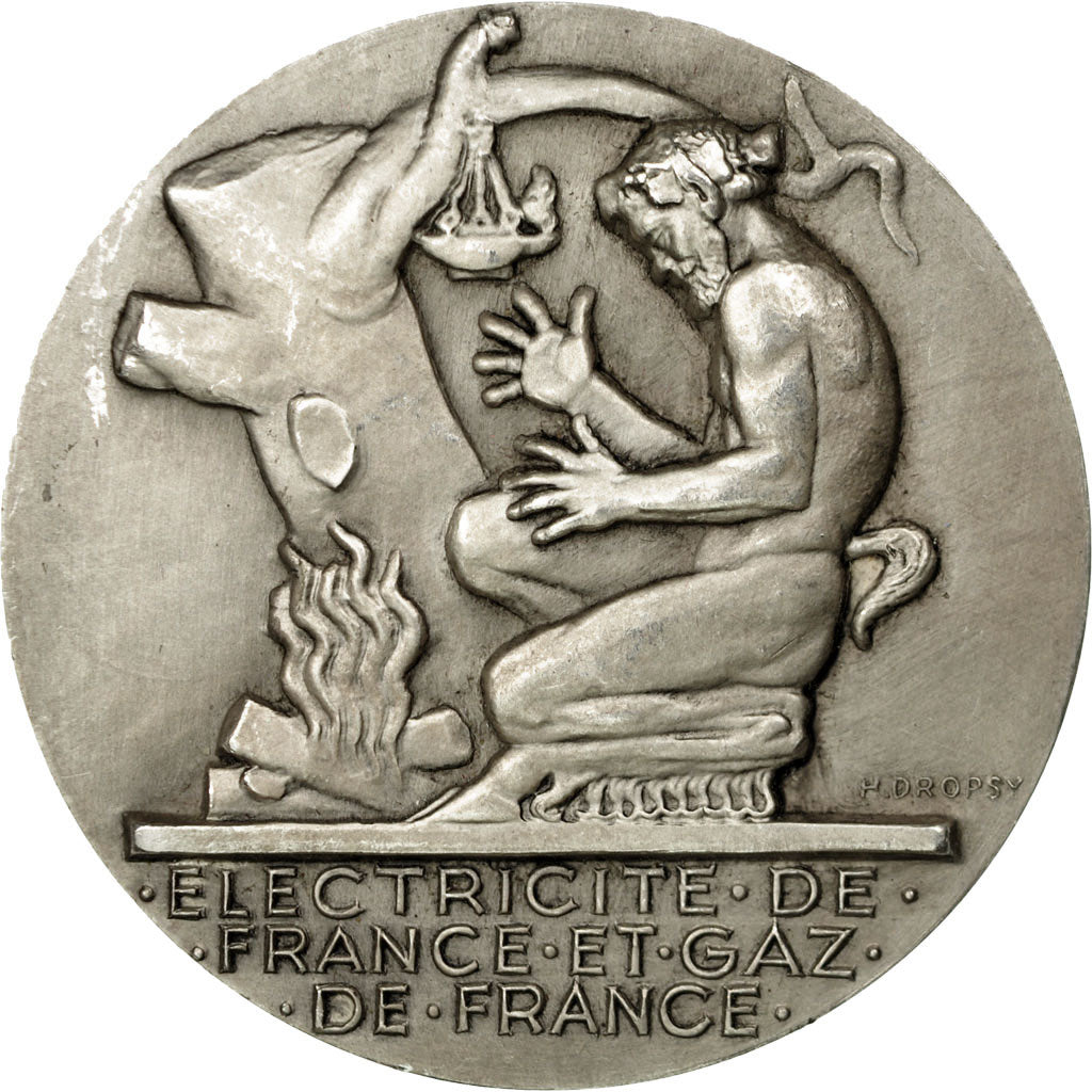 France, Médaille, Électricité de France et gaz de France, Dropsy, SUP+