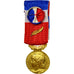 Francia, Médaille d'honneur du travail, medalla, 1995, Sin circulación