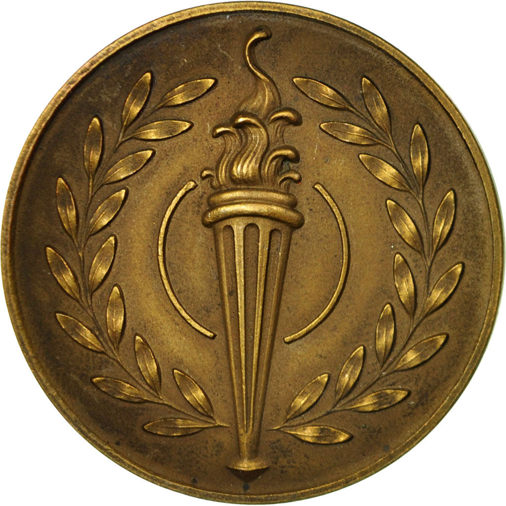 France, Medal, Flamme Olympique, MS(60-62), Bronze