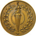 France, Medal, Flamme Olympique, MS(63), Bronze