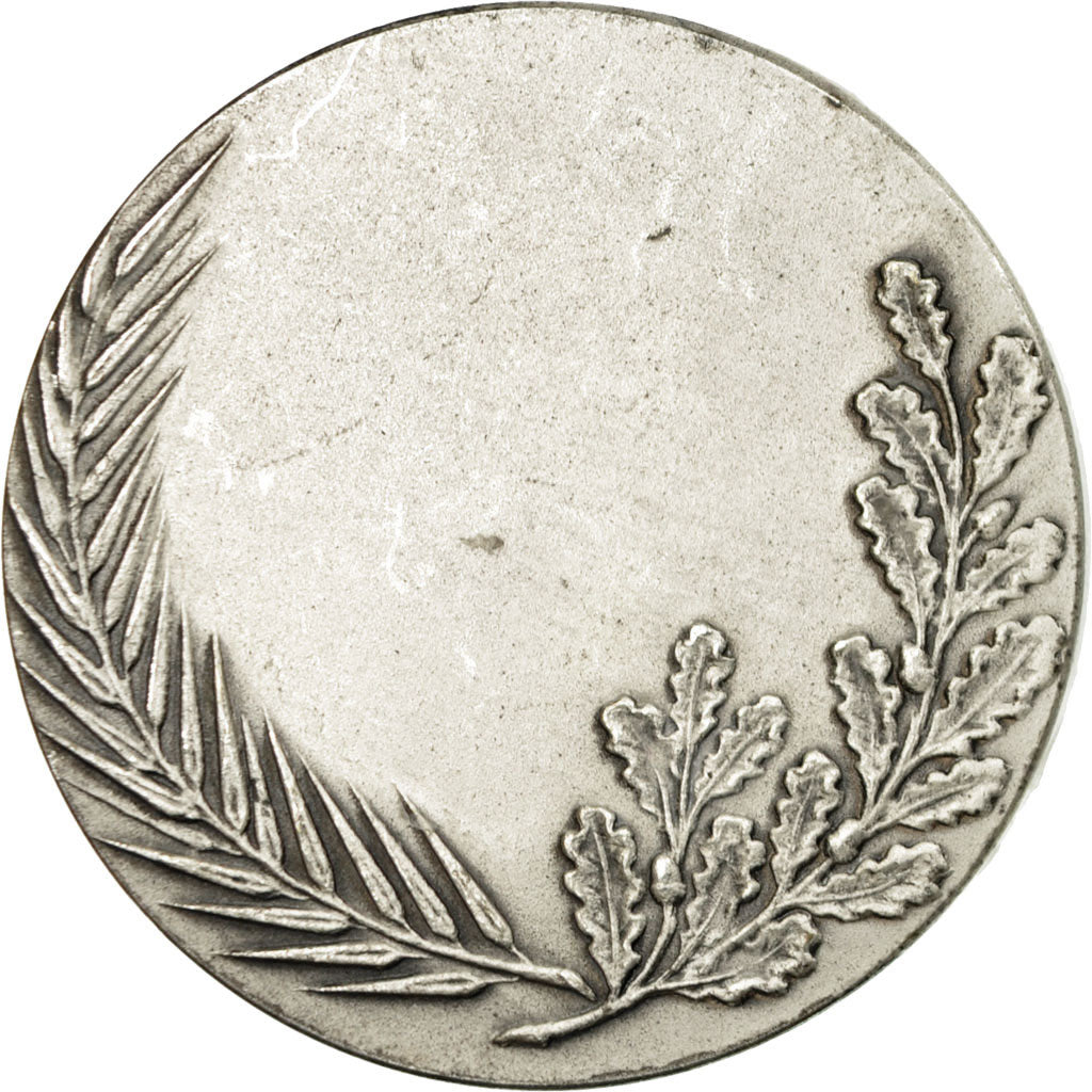France, Medal, Sport, Voile, VF(30-35), Silvered bronze