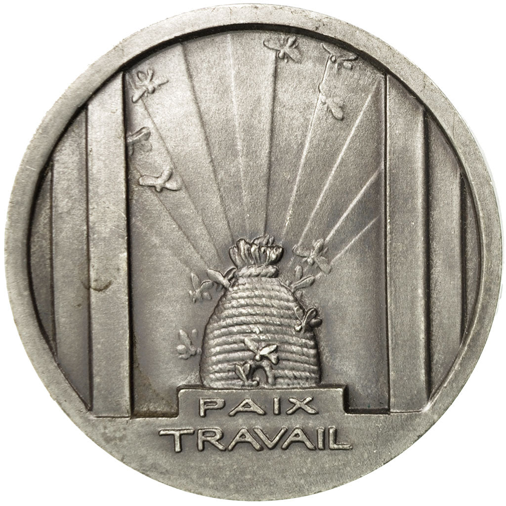 Francia, medalla, Chambre de métiers de France, 1990, SC, Bronce plateado