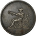France, Medal, Ligue Française de L'Enseignement, Brenet, AU(50-53), Silvered