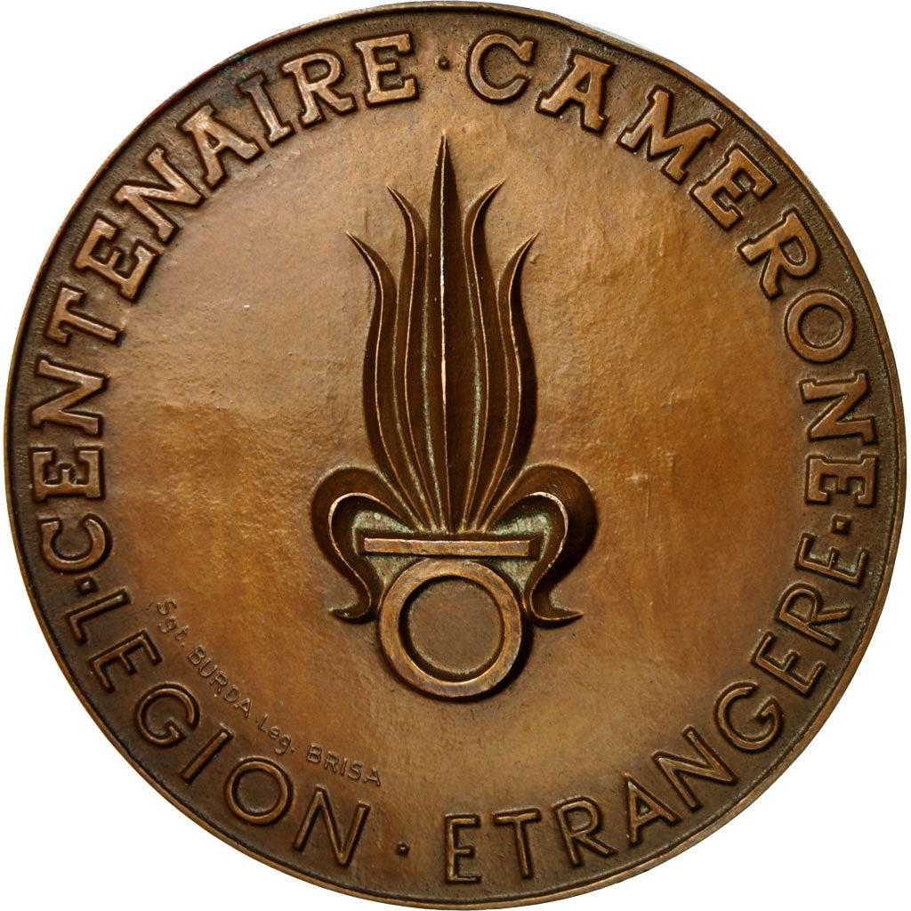 France, Médaille, Centenaire du Capitaine Camerone, Légion Etrangère, 1963