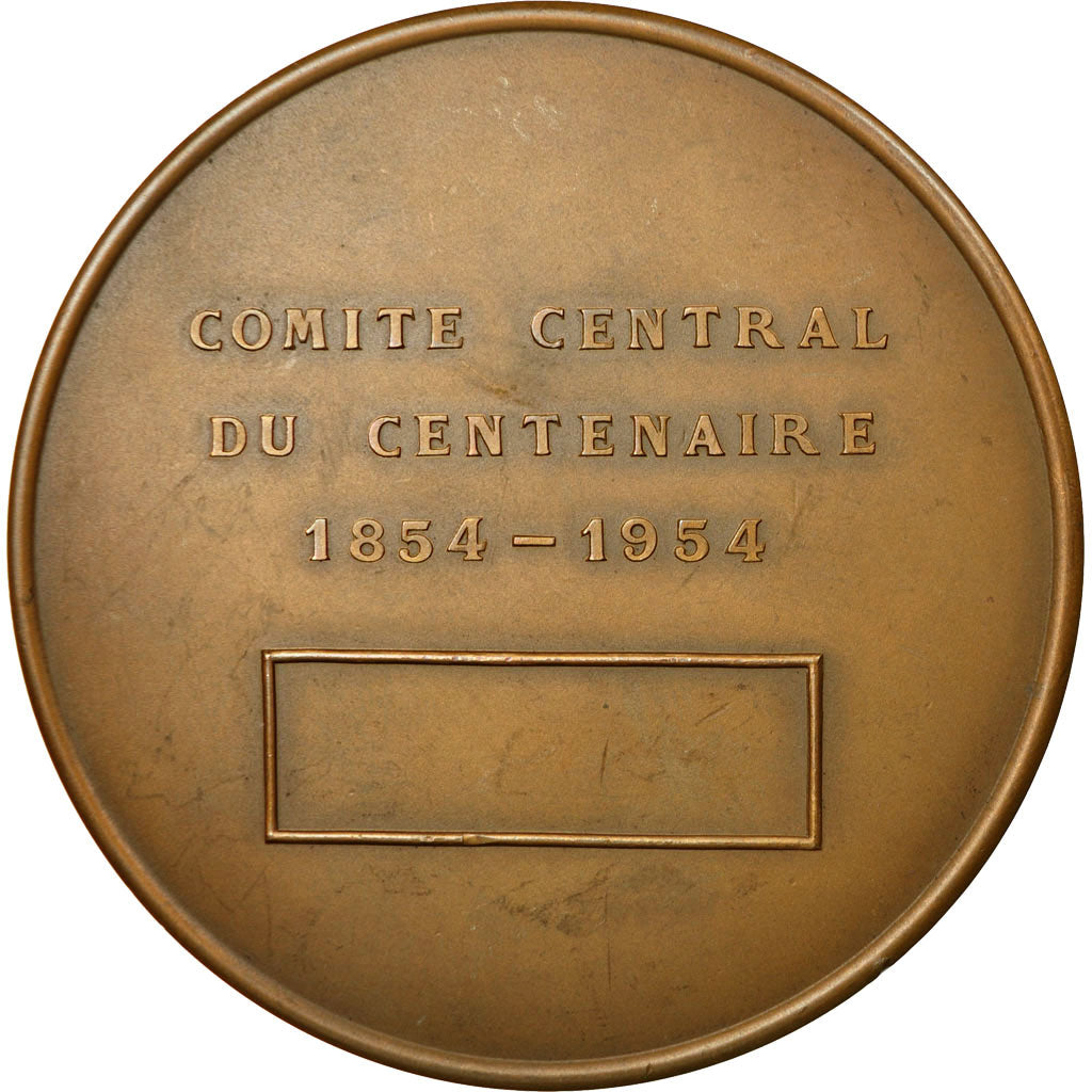 France, Medal, Comité Centrale du Centenaire, Maréchal Lyautey, 1953, Grange