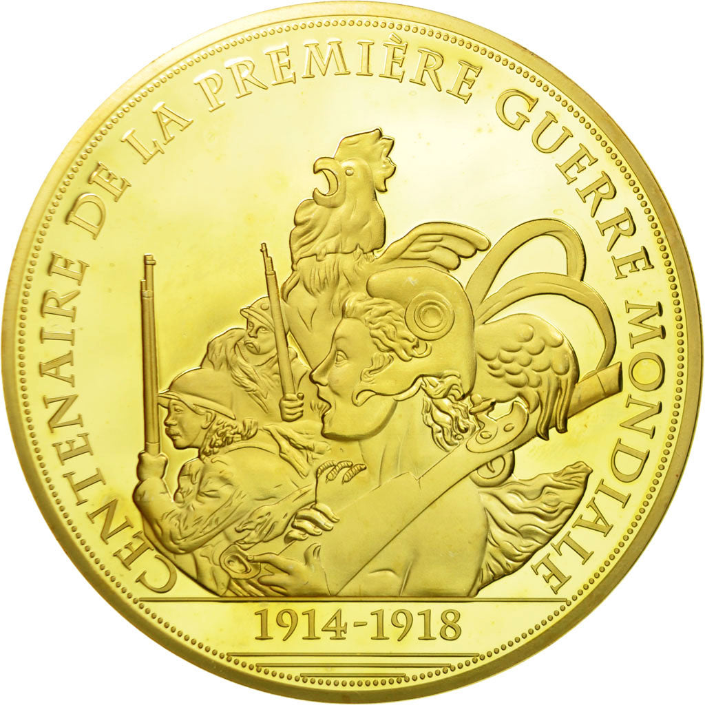 France, Medal, Centenaire de la Première Guerre Mondiale, Armistice, 2014