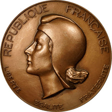 France, Medal, Marianne, République Française, 1969, Coeffin, MS(63), Bronze