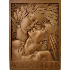 Frankrijk, Medaille, Hommage au soldat inconnu, 1976, Lavrillier, UNC, Bronze