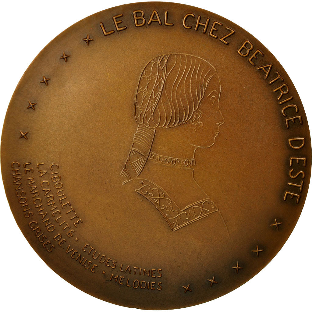 France, Medal, Musique, Reynaldo Hahn, Lafaye, MS(60-62), Bronze