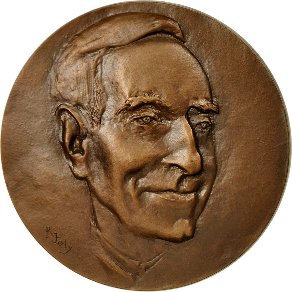 France, Medal, Médecine, Professeur Robert Debré, 1969, Joly, MS(63), Bronze