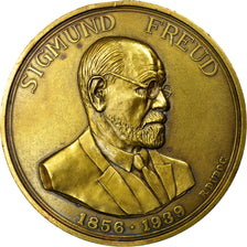 France, Medal, Sigmund Freud, Duboc, MS(60-62), Bronze