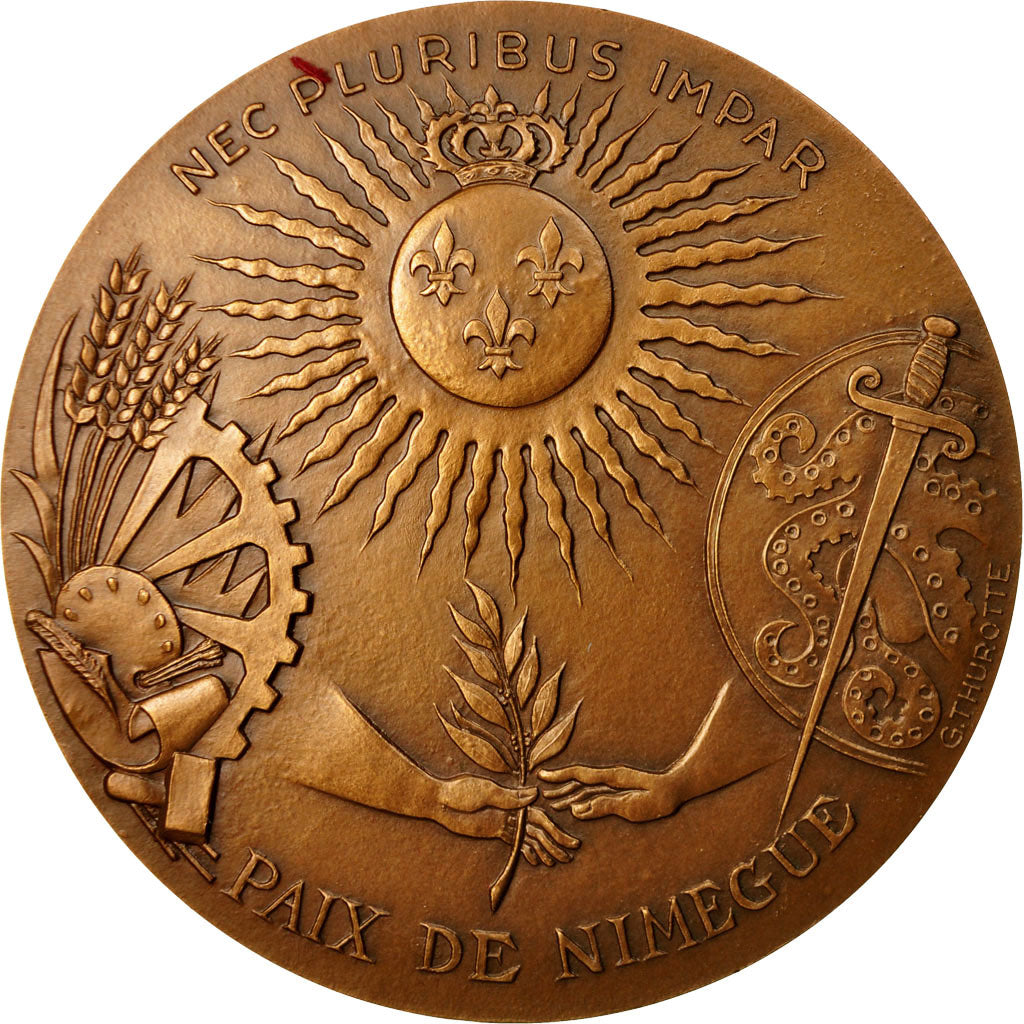 France, Medal, Paix de Nimègue, Rattachement de Valenciennes à la France