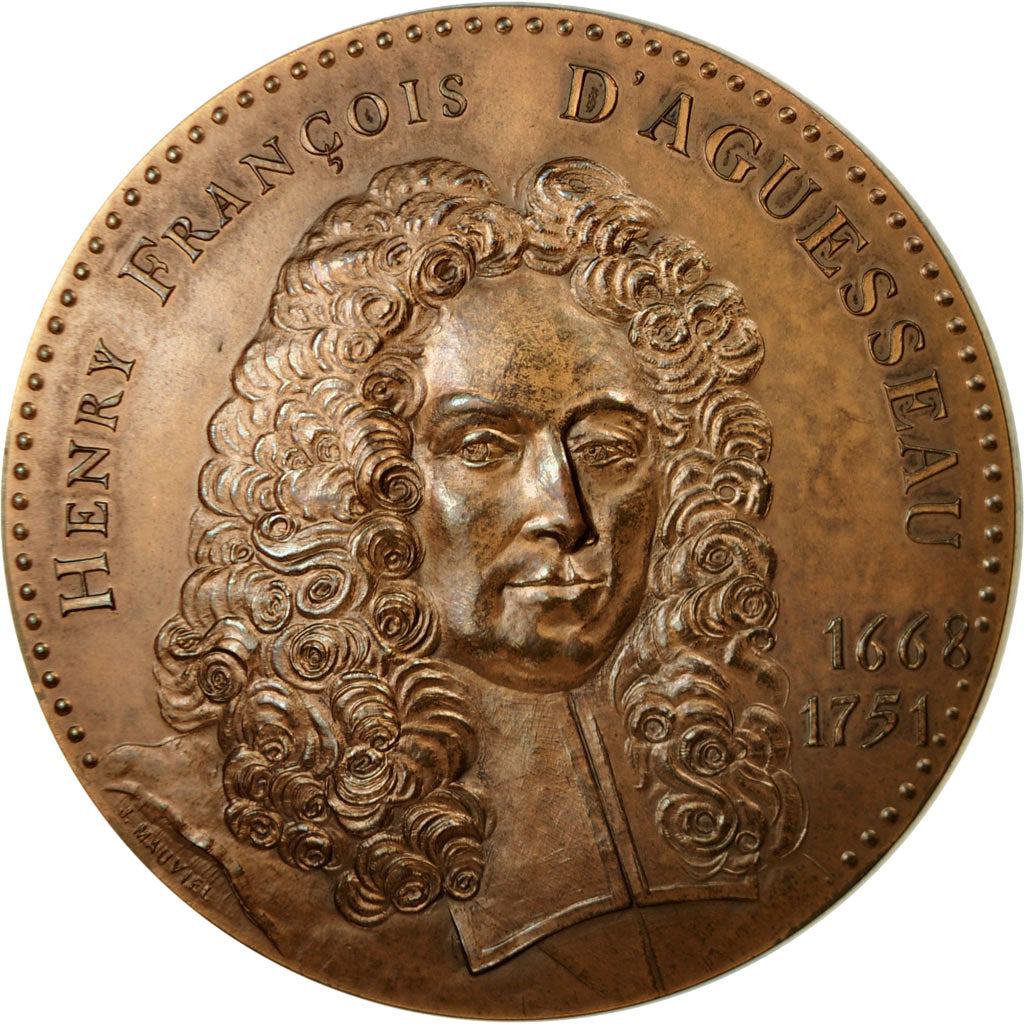 Francja, Medal, Notariat Français, Caisse des Dépôts, Henry François