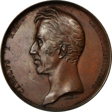 Francia, medaglia, Sacre de Charles X à reims, 1825, Gayrard, BB+, Rame
