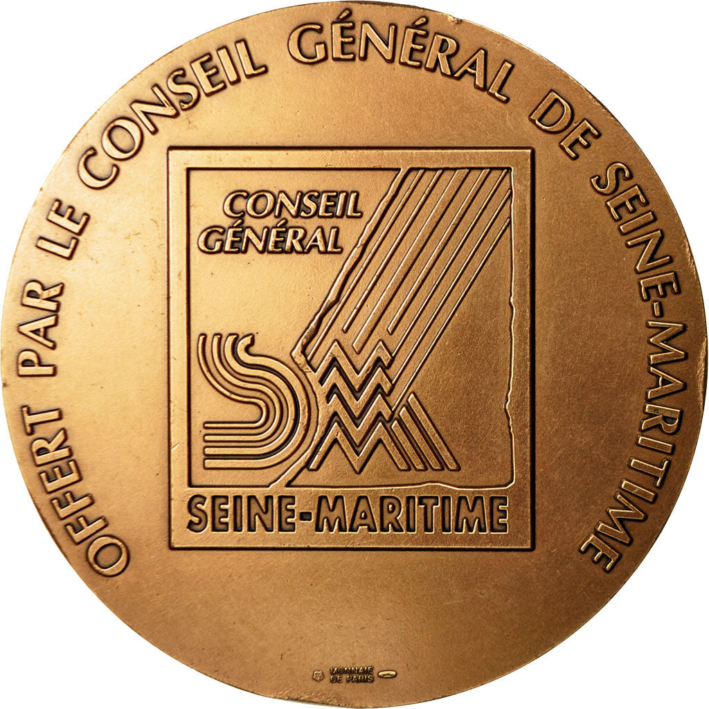 France, Medal, Conseil Général de Seine Maritime, MDP, MS(60-62), Bronze