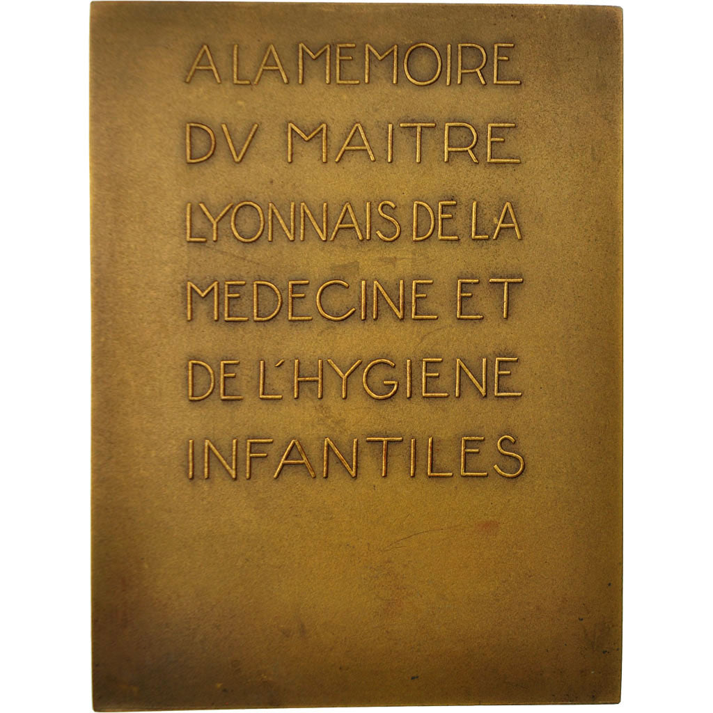 Frankrijk, Medaille, Médecine, Professeur Edmund Weill, 1925, Renard, PR