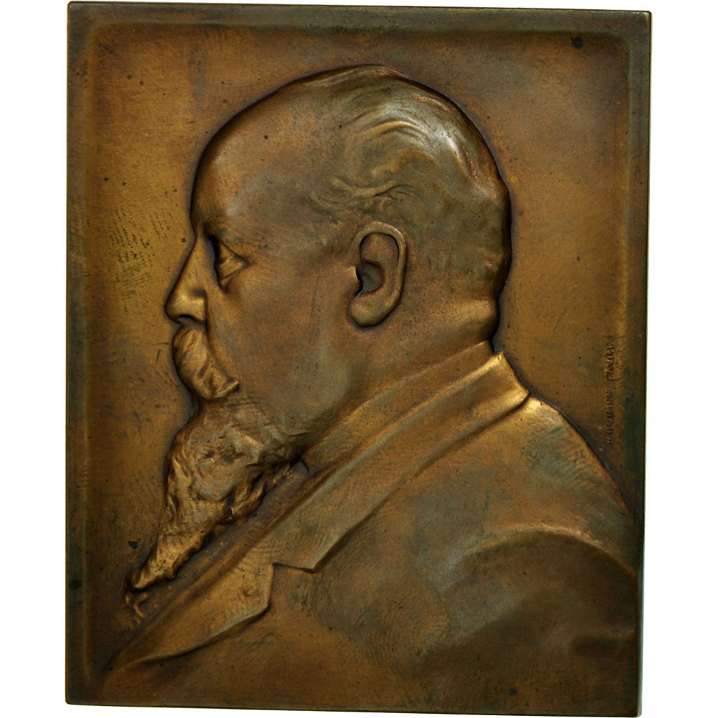 Francia, medalla, Alfred Mascuraud, Sénateur de la Seine, 1908, Favre, MBC+