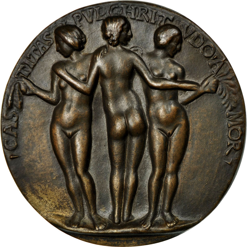Italy, Medal, Giovanna Degli Albizzi, Florence, Fiorentino, MS(60-62), Bronze